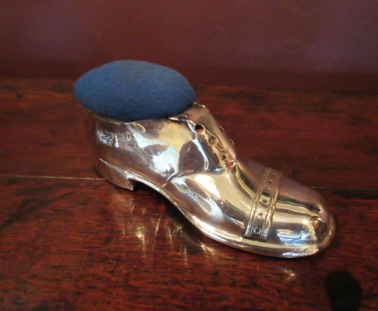 Edwardian Period Silver Novelty Pin Cushion - Image 1