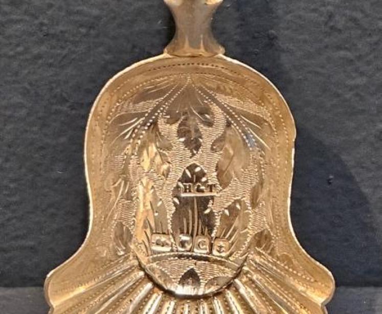 Fine Quality Victorian Silver Caddy Spoon  - Image 2