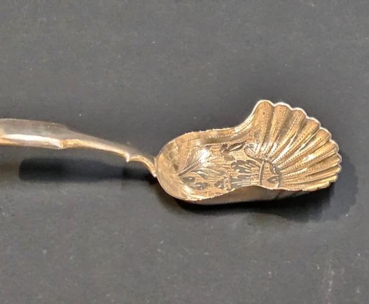 Fine Quality Victorian Silver Caddy Spoon  - Image 6
