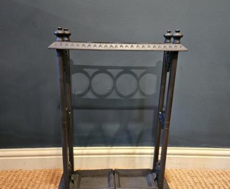 Victorian Cast Iron Stick Stand - Image 2