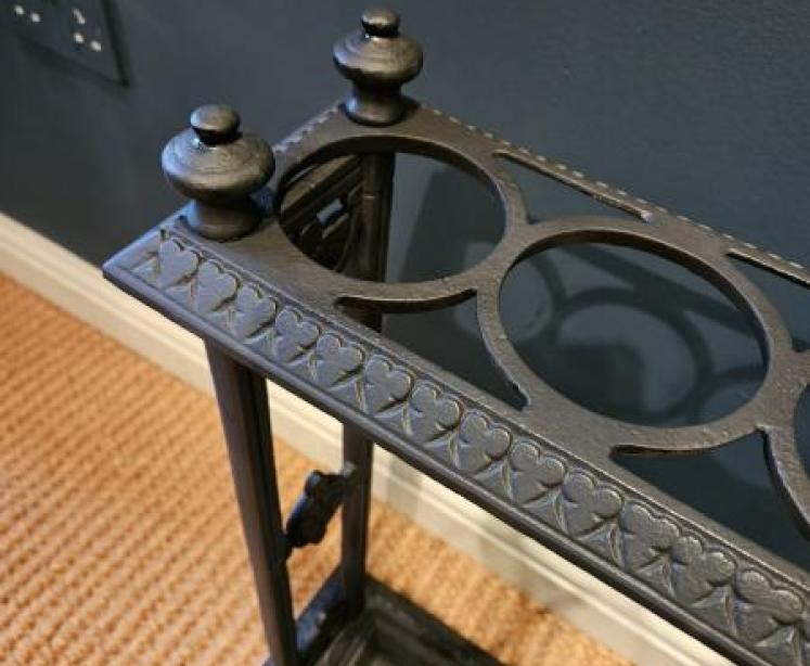 Victorian Cast Iron Stick Stand - Image 5