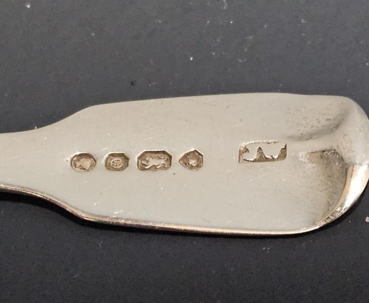 Early Victorian Silver Caddy Spoon - Image 6
