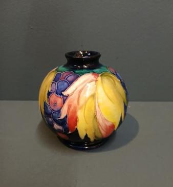 Moorcroft Leaf & Berries Globular Vase