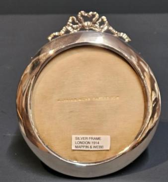George V Silver Frame