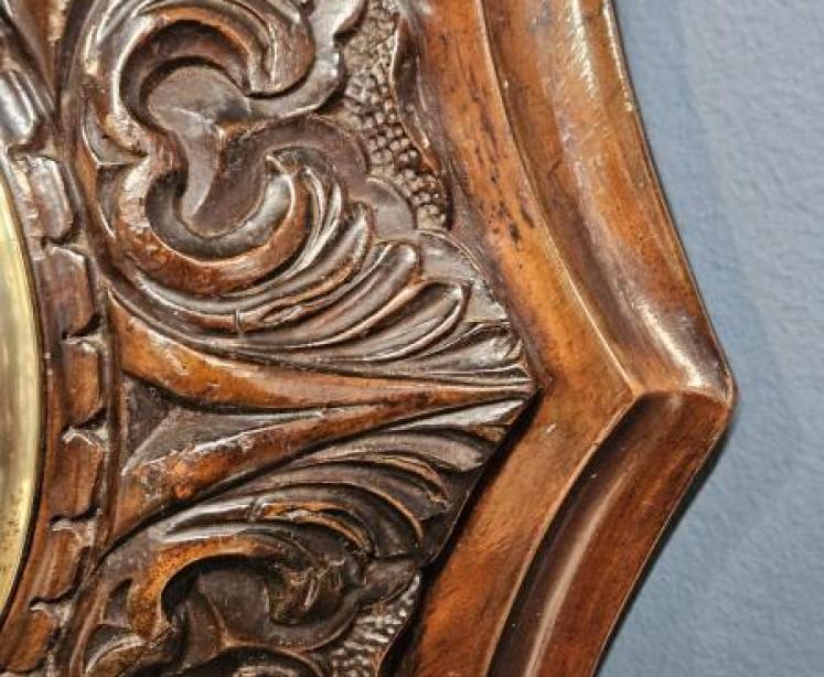 Early Victorian Marine Barometer in Rococo Case - Image 3