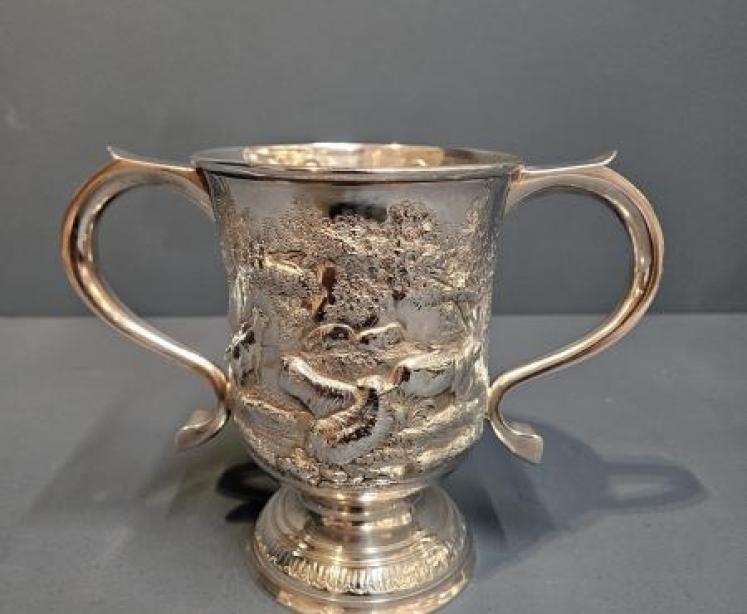 Georgian Silver Loving Mug - Image 1