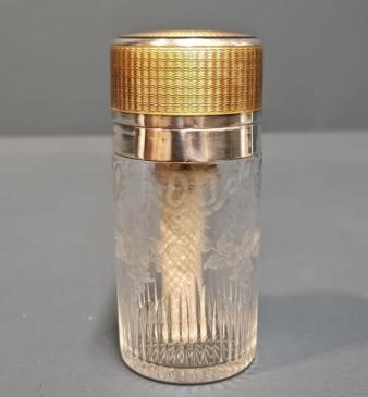 Rare Edwardian Silver and Enamel Room Atomiser