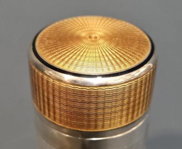 Rare Edwardian Silver and Enamel Room Atomiser - Image 3