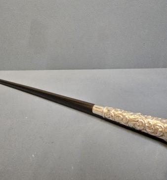 Victorian Silver & Ebony Conductor's Baton