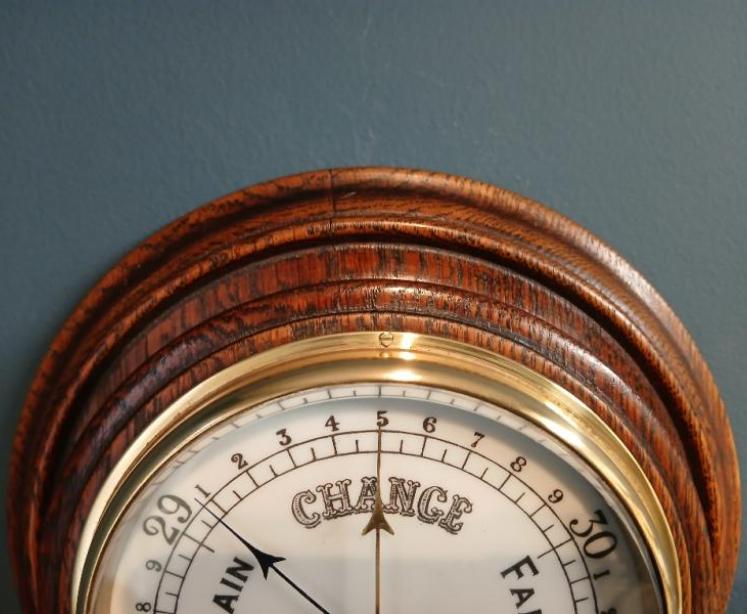 Rare Victorian 'Rapid Indicating' Aneroid Barometer - Image 4