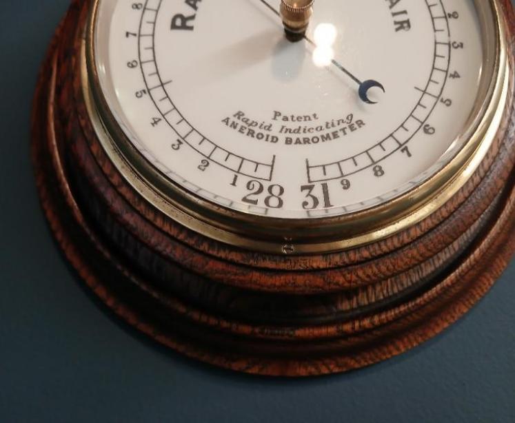 Rare Victorian 'Rapid Indicating' Aneroid Barometer - Image 5