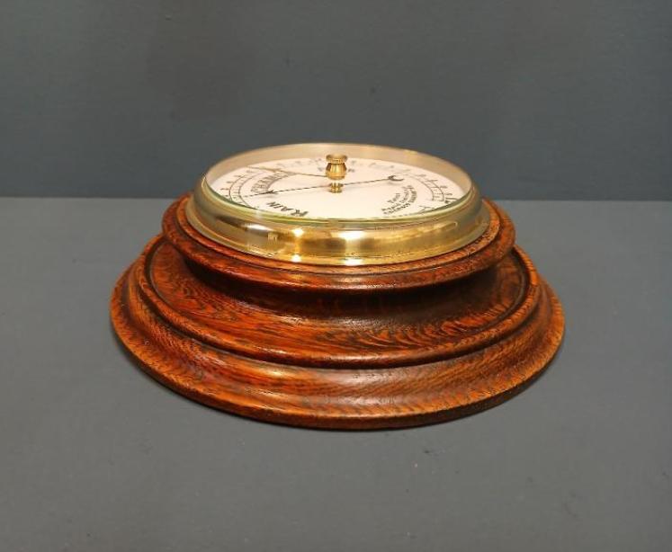 Rare Victorian 'Rapid Indicating' Aneroid Barometer - Image 6