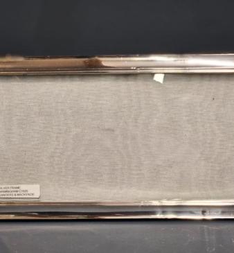 1920's Family Portrait Silver Photo Frame