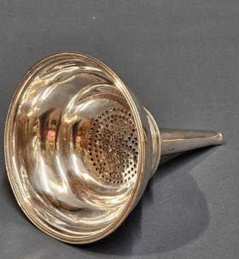 Georgian Silver Wine Funnel