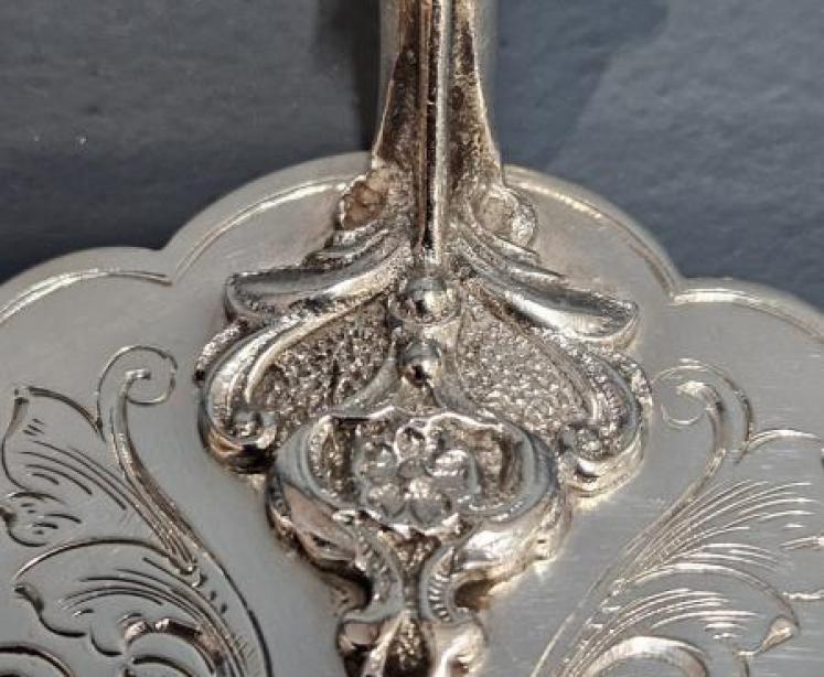 Fine George V Period Silver Cake Slice - Image 5