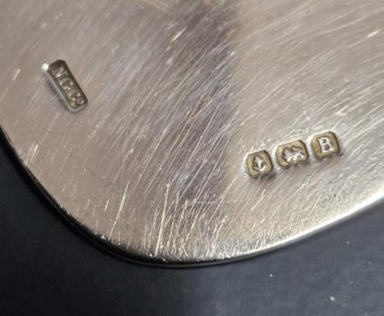 Fine George V Period Silver Cake Slice - Image 6