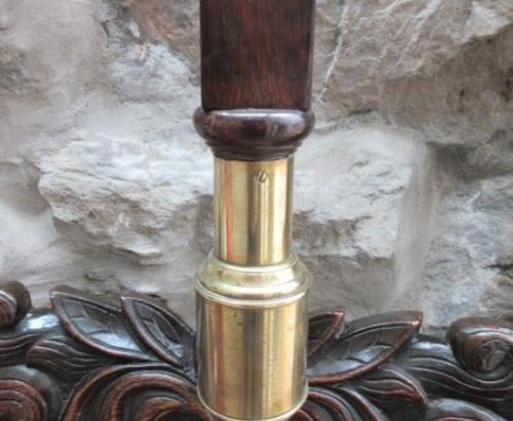 Late 19th Century Rosewood Marine Stick Barometer - Image 3