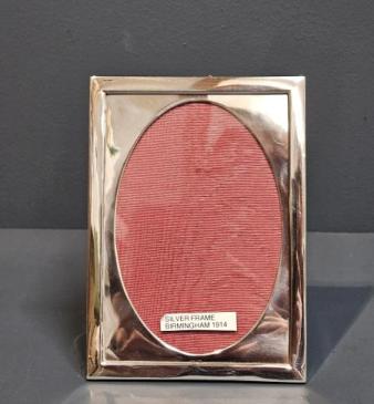 George V Silver Photo Frame