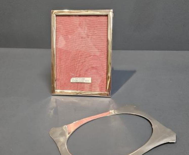 George V Silver Photo Frame - Image 6