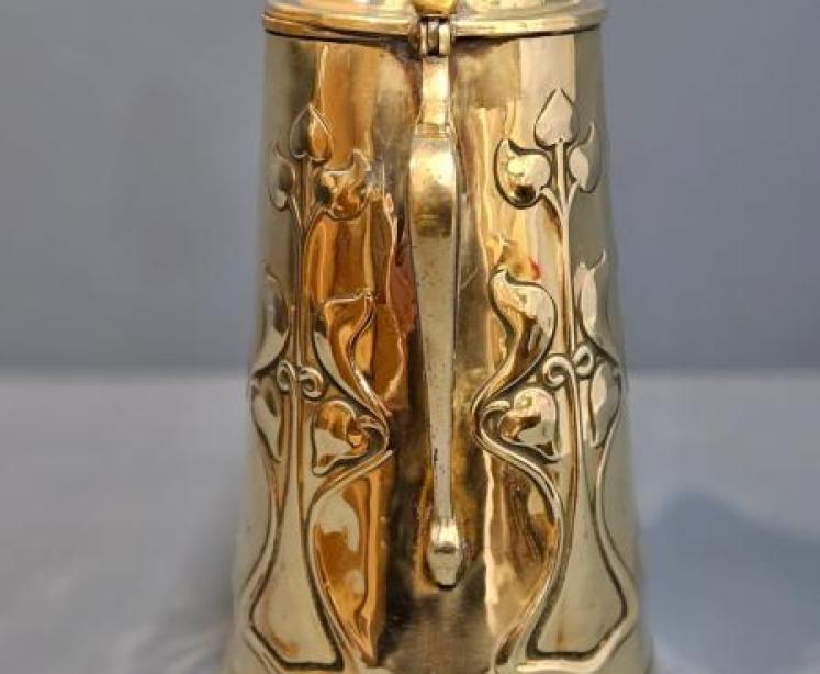 Art Nouveau Brass Jug - Image 5