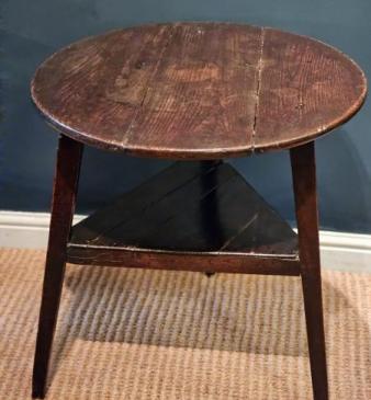 George III Oak Cricket Table