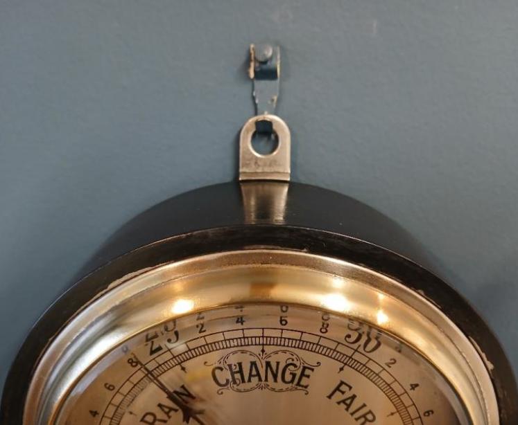 Victorian Steel Cased Fisherman's Marine Barometer - Image 2