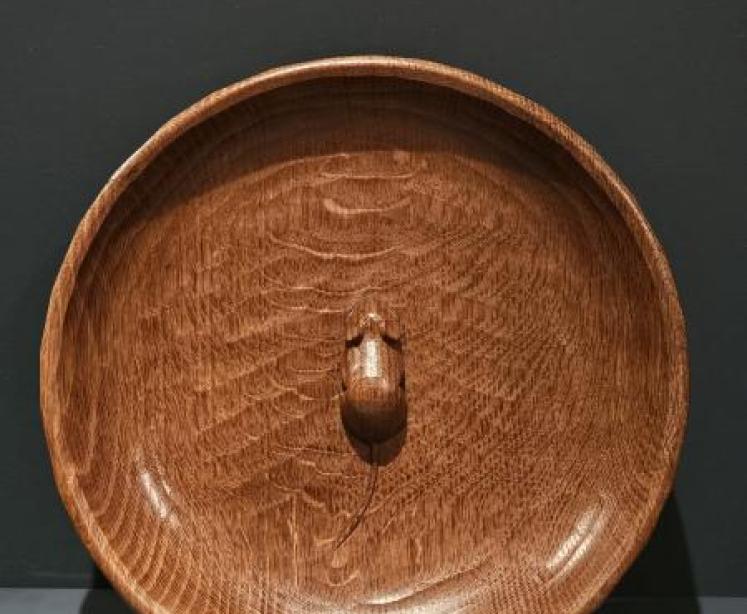 Thompson of Kilburn Mouseman Bowl - Image 5