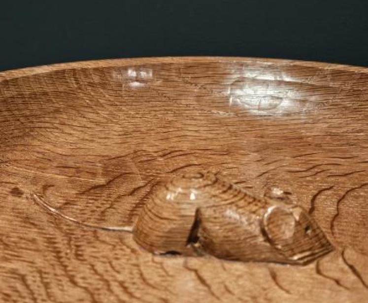 Thompson of Kilburn Mouseman Bowl - Image 6