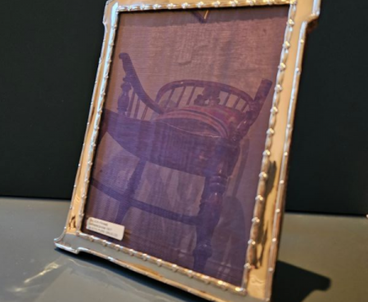 George V Silver Photo Frame - Image 5