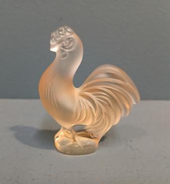 Lalique Golden Yellow Cockerel