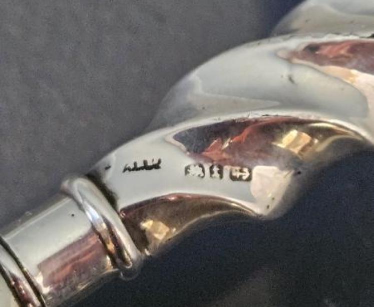 Victorian Silver Magnifying Glass  - Image 5