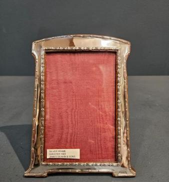 George V Silver Photo Frame 