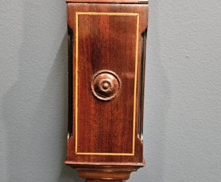 Late Victorian Mahogany Stick Barometer - Image 7