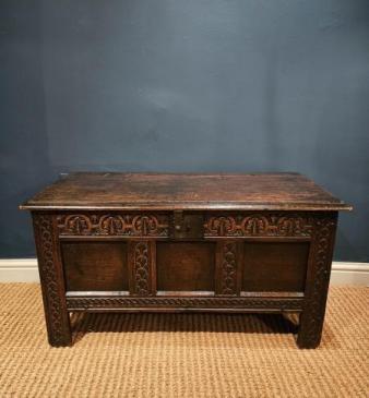 George I Oak Coffer