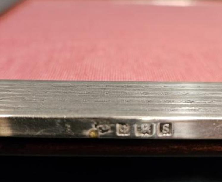 Engine Turned Silver Photo Frame - Image 6