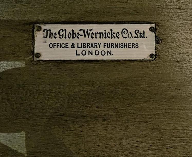 Outstanding Mahogany Globe Wernicke Bookcase - Image 6