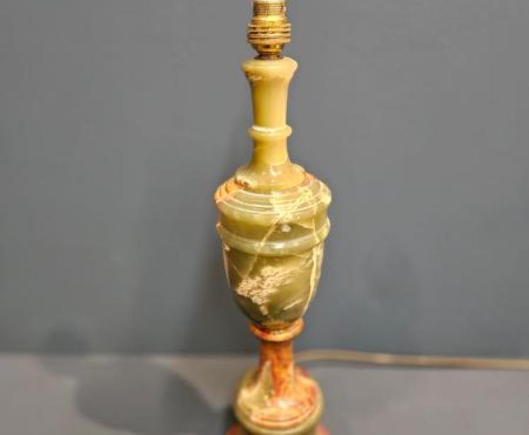 1920' Marble Table Lamp  - Image 1