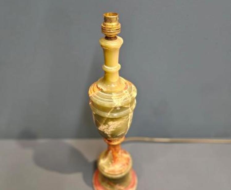 1920' Marble Table Lamp  - Image 4