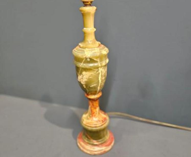 1920' Marble Table Lamp  - Image 5