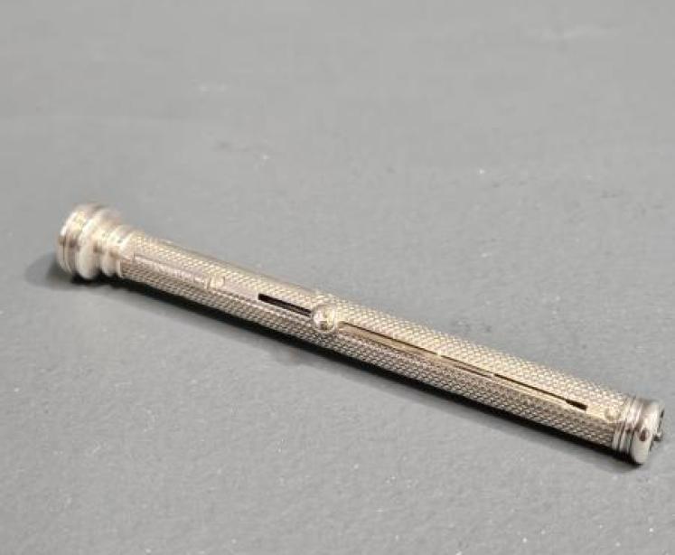 Sampson Mordan Silver Pencil and Ink Pen - Image 2
