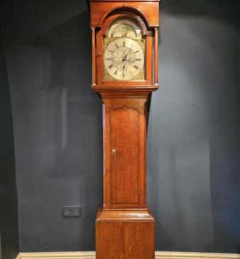 George III Oak Carlisle Longcase Clock 