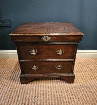 George I Oak Box Coffer
