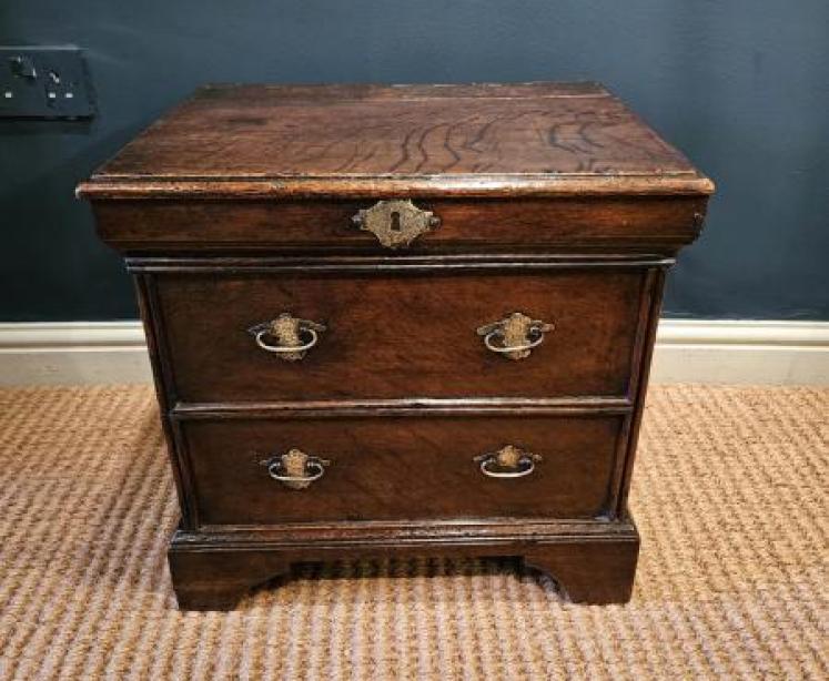George I Oak Box Coffer - Image 1