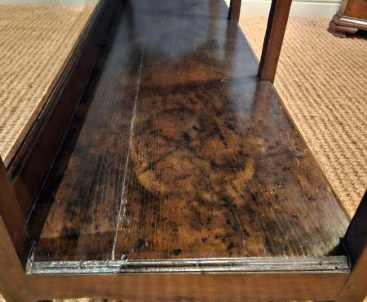 George II Oak Open Pot Board Dresser - Image 5