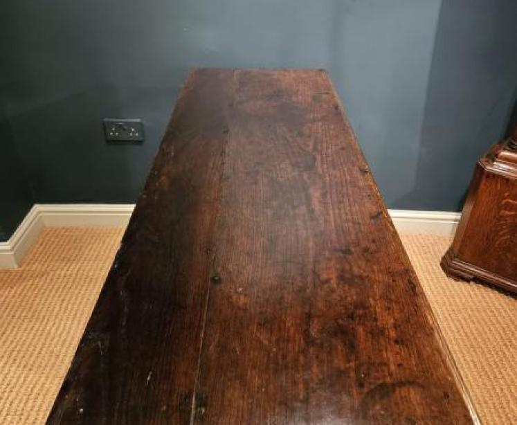 George II Oak Open Pot Board Dresser - Image 6