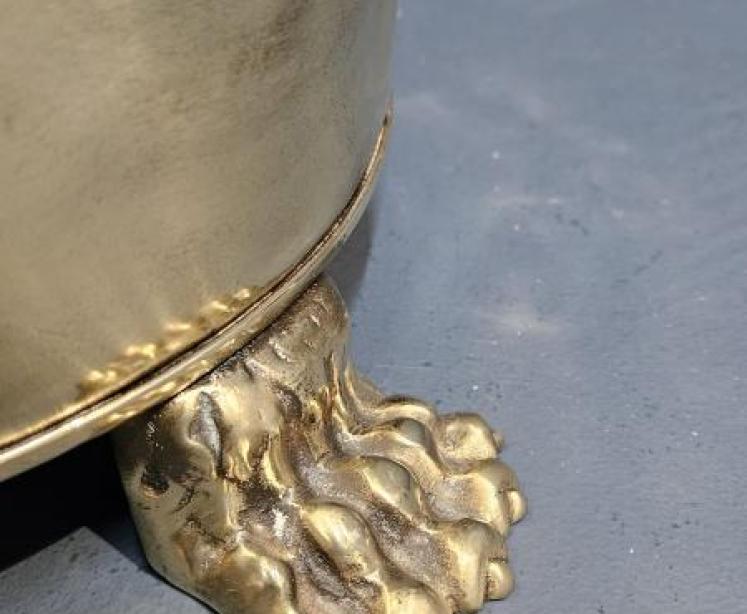 Victorian Brass Planter - Image 3