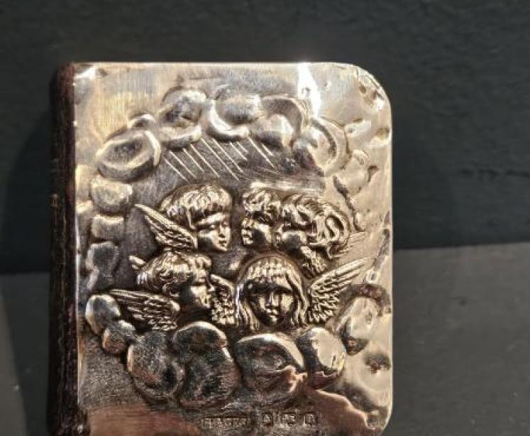 Edwardian Silver Faced Book of Prayer - Image 3