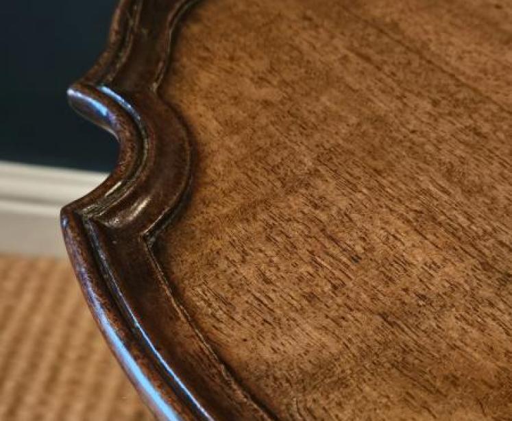 Pair of Edwardian Mahogany Wine Tables - Image 6