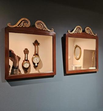 Matching Pair of Small Victorian Mirrors