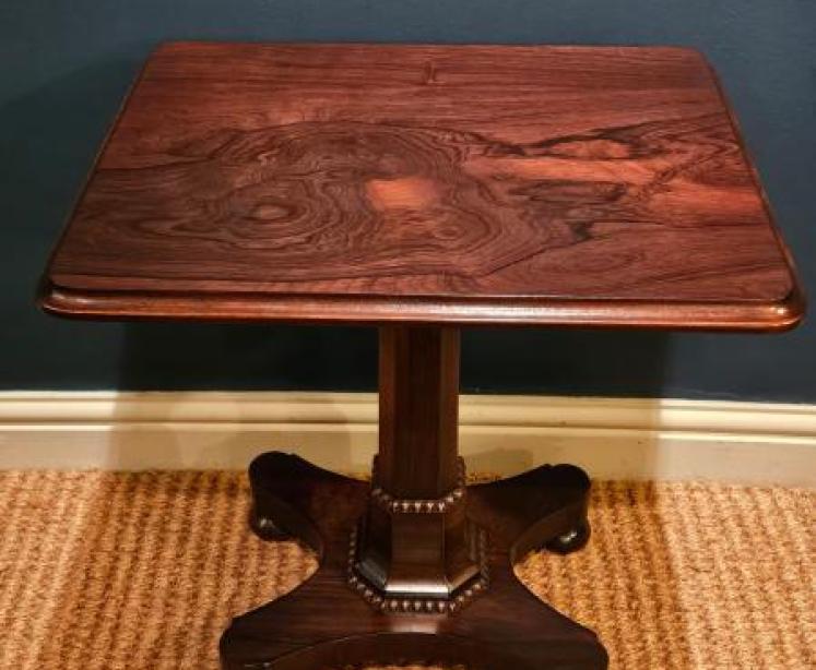 William IV Rosewood Lamp or Occasional Table - Image 2